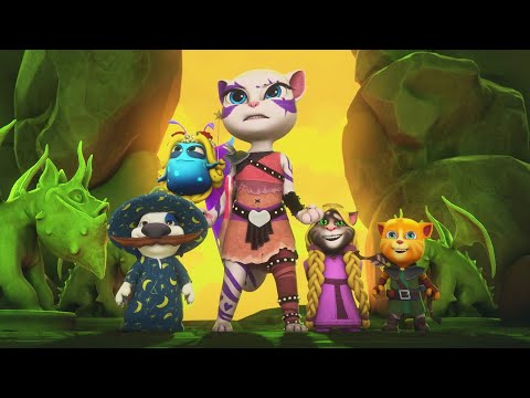 The Cursed Game | Talking Tom & Friends | Cartoons for Kids | WildBrain Kids