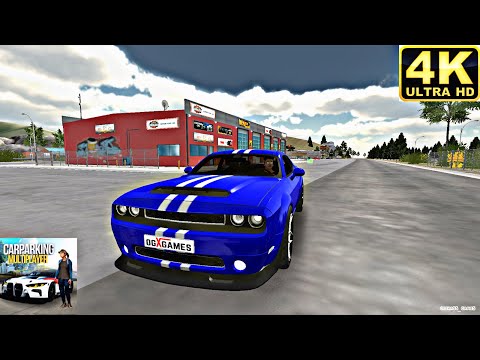 DODGE CHALLENGER SRT� HELLCAT - CAR PARKING MULTIPLAYER GAMEPLAY