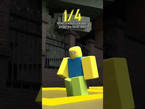 When the survival team joined the Noob team 💀 PT1