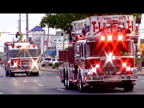 Fire Trucks Responding Compilation Part 76