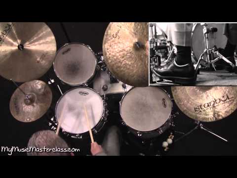 Mike Clark Playing Some Linear Funk On The Drums!