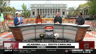 FULL College Football Live | Prediction CFB Week 9: Ole Miss vs Oklahoma, Alabama vs South Carolina
