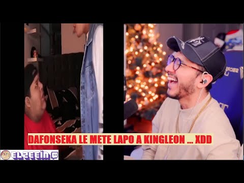 ZEIN REACCIONA A DAFONSEKA VS KINGLEON EN PELEA EN DIRECTO ... 🤣🤣 ... JAJA QUE FUE MANO .. XDD