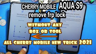 CHERRY MOBİLE AQUA S9 | EASY REMOVE FRP BYPASS | celltech solutions