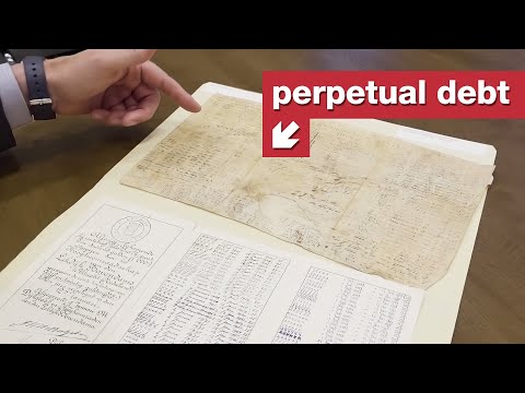 百年前的債務，現在還在支付利息。 (The Centuries-Old Debt That's Still Paying Interest)