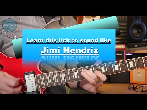 Play like Jimi Hendrix with this lick - Lick Friday Week 271