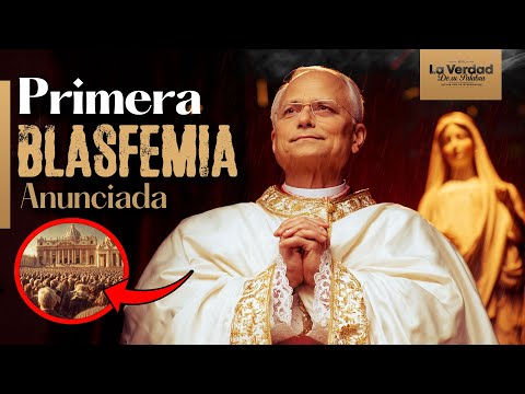 Dice Primera BLASFEMIA peligrosa el nuevo papa León XIV anunciado al Mundo 😱📕