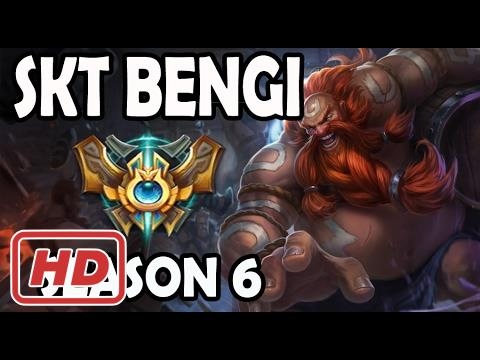SKT T1 Bengi Gragas vs Reksai Jungle Ranked Challenger Korea