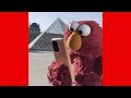SESAME STREET ELMO ON LONDON BRIDGE