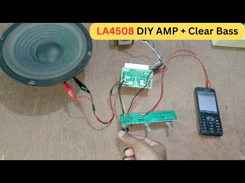 LA4508 DIY Audio Amplifier