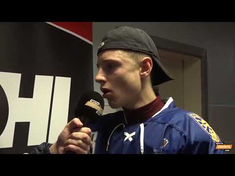 Pēcspēles intervijas ar Renāru Cipursu (HS Rīga) un Emīlu Potāpovu (HK Zemgale)