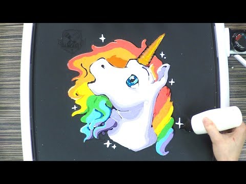 Unicorn Pancake Art 🦄🌈✨