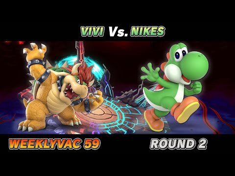 WeeklyVac 59 - SSBU - Vivi (Bowser) vs Nikes (Yoshi)
