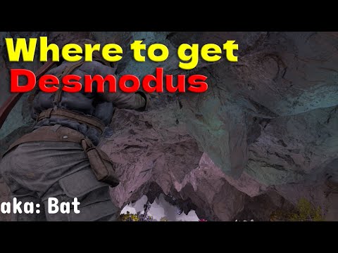 Where to find Desmodus on Lost Colony | how to tame + abilities