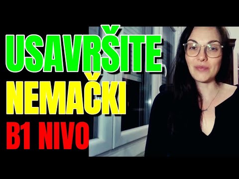 NEMAČKI B1 - NAJBOLJA VEŽBA ZA FLUENTNOST - AKTIVNO PREVOĐENJE SA NAŠEG NA NEMAČKI - DA UVEK KAŽETE