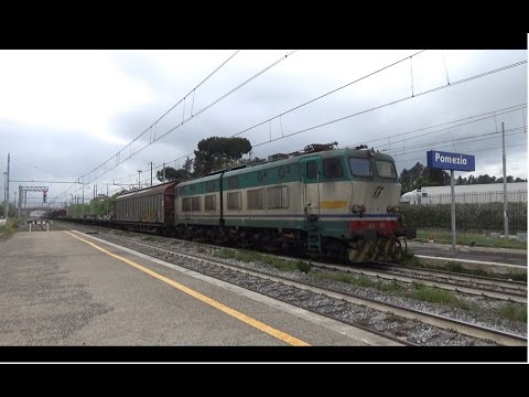 E655.521 sul MI 57566 Maddaloni Marcianise - Bologna San Donato, in transito a Pomezia