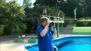preview picture of video 'Cold Water Challenge 2014 Förderverein Freibad Neheim'