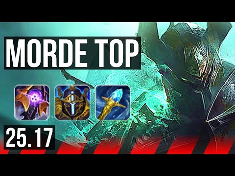 MORDEKAISER vs TRYNDAMERE (TOP) | KR Master | 25.17