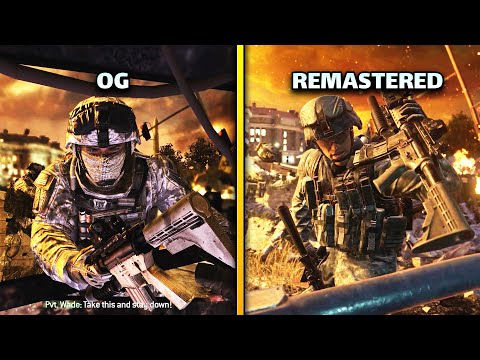Tiny Details & Cool Changes In Of Their Own Accord Mission | OG vs Remastered | MW2 Part 10