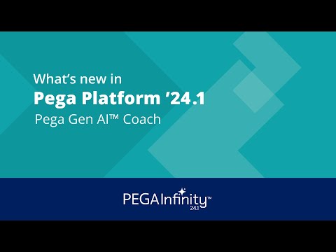 What's new in Pega Platform '24.1: Pega Gen AI Coach