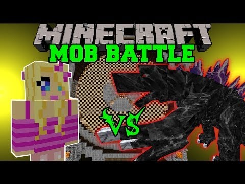 GIRLFRIEND VS MOBZILLA - Minecraft Mob Battles - OreSpawn Mod