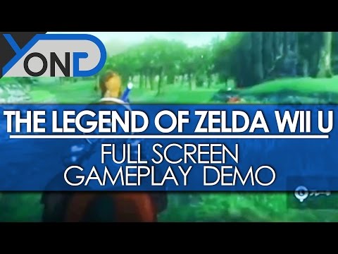 the legend of zelda wii u gameplay