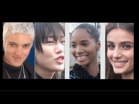 FASHION WEEK PARIS  MODELS