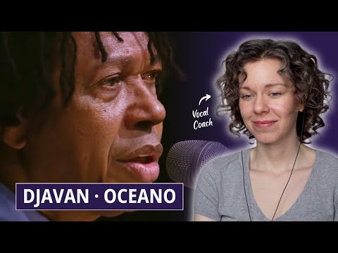 First time hearing Djavan! Vocal Coach reacts to "Oceano" performed LIVE