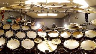 Terry Bozzio DW “Big Kit” 360⁰ Panorama Performance