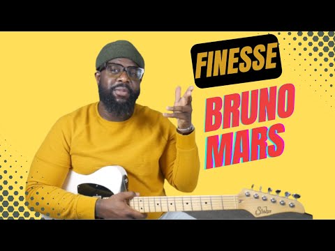 Learn to Play Finesse by Bruno Mars - Kerry 2 Smooth [R&B Guitar]
