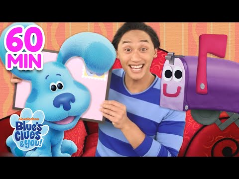 Open Mail With Blue & Josh! ✉️ 60 Minute Mailtime Compilation | Blue's Clues & You!