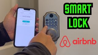 Must Have For Your Home! Great for Airbnb! LNDU Fingerprint Smart Lock