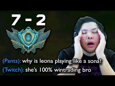 MY FINAL PLACEMENT GAMES!! except my Leona is either wintrading or an AI bot wtf