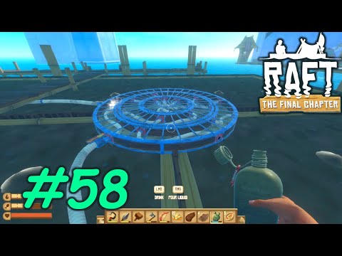 Utopia (2/5) Water Puzzle - Let's Play Raft: The Final Chapter Solo Hard Mode Part 58