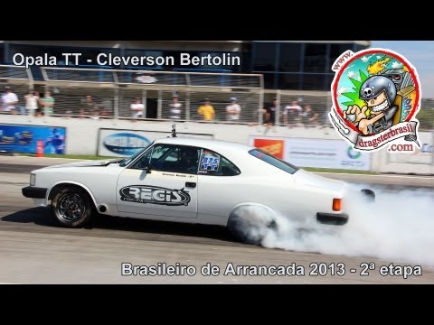 Opala 6 cil Turbo - Cleverson Bertolin - 2ª etapa Brasileiro de Arrancada 2013