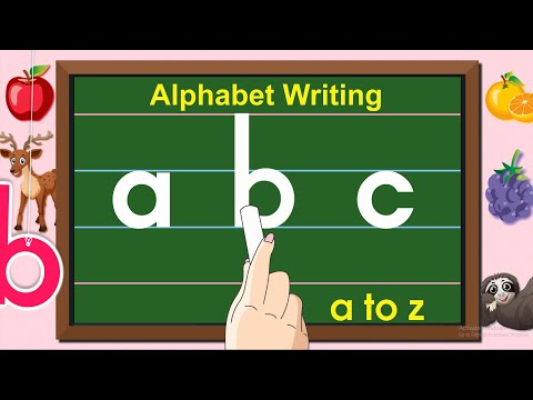 Writing Alphabet for Kids | Lowercase Letters writing for Kids | Learning Booster | abc Writing