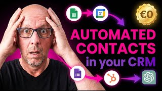 Capture Contacts Automatically Across All Sources | make.com and CRM Automation