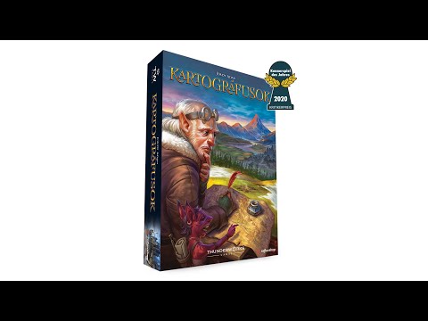 EGYSZEMÉLYES JÁTÉK: KARTOGRÁFUSOK - d3meeples