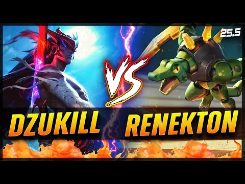 Dzukill - Yone vs Renekton TOP Patch 25.5 - Yone Gameplay