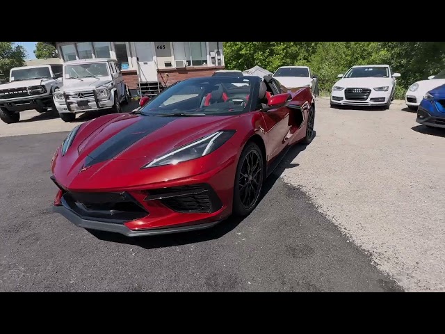 2024 CHEVROLET CORVETTE CONVERTIBLE V8, 6.2 LITER STINGRAY CONVERTIBLE 2D