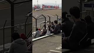 サーキットならではの人も通ります！sfデモレース！ #superformula #suzukacircuit #demorace #honda #toyota