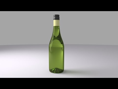 Maya 2014 Tutorial.. how to model a wine bottle.. Beginners At 2017