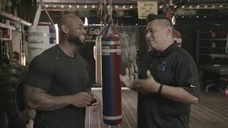 Corey Calliet Michael B. Jordan's Trainer on CREED 2 video