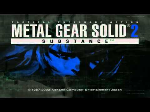 Metal Gear Solid 2 Substance Unused Main Menu Theme