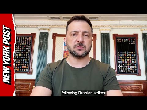 Zelensky Says on Day of Trump-Putin Meeting, Russia is Launching Strikes on Ukraine