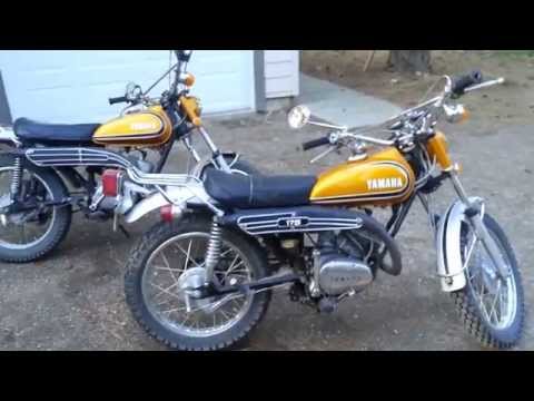 1973 Yamaha CT3's Cold Starts and Walk around