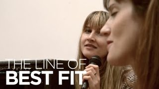 Au Revoir Simone perform &#39;Somebody Who&#39; for The Line of Best Fit