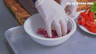 일식 요리 영상