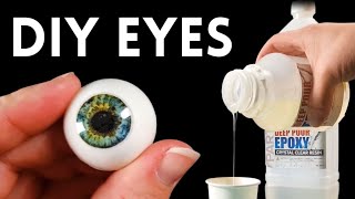 How To Make Realistic Eyeballs｜Polymer Clay + Resin