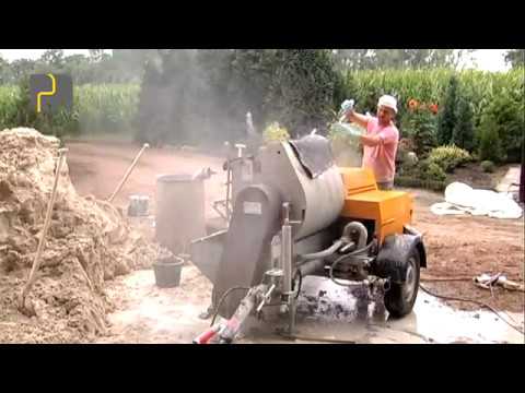 Putzmeister: P 13 DMR Zementinnenputz spritzen